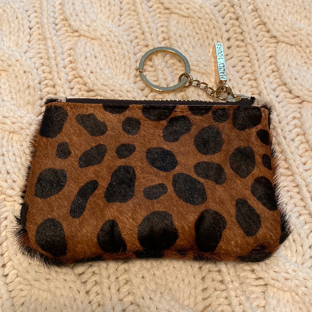 Madly Yours calf hair key pouch